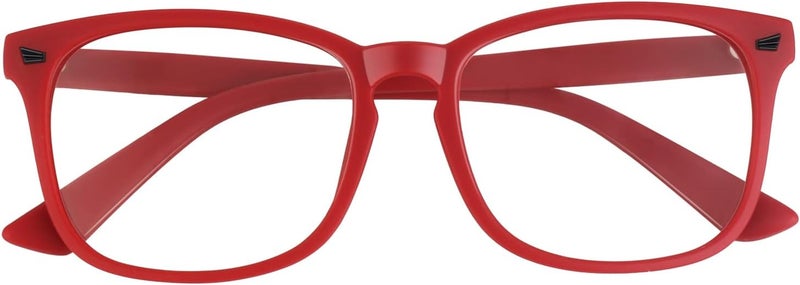 GQUEEN Fashion Glasses Non Prescription Fake Glasses for Women Men Clear Lens Square, 201582 - Image 5